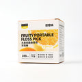 Fruit-Flavored Portable Dental Floss Picks