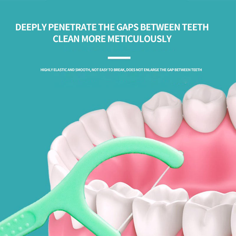 Dental floss - single line