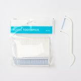 Two-color/Colored Thread Dental Floss Picks