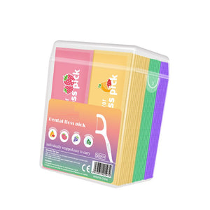 Independently packaged dental floss