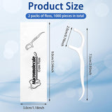 Independently packaged dental floss