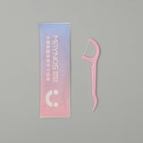 Fruit-Flavored Portable Dental Floss Picks