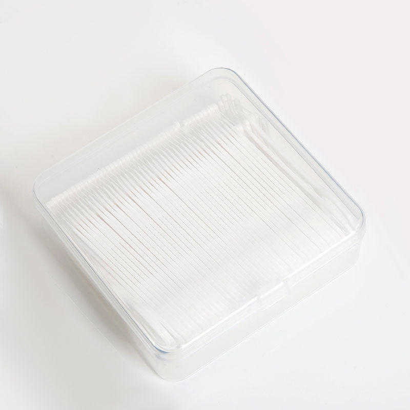 Custom Private Label Medicated Natural Mini Dental Floss handle Flosser Pick Container Pack