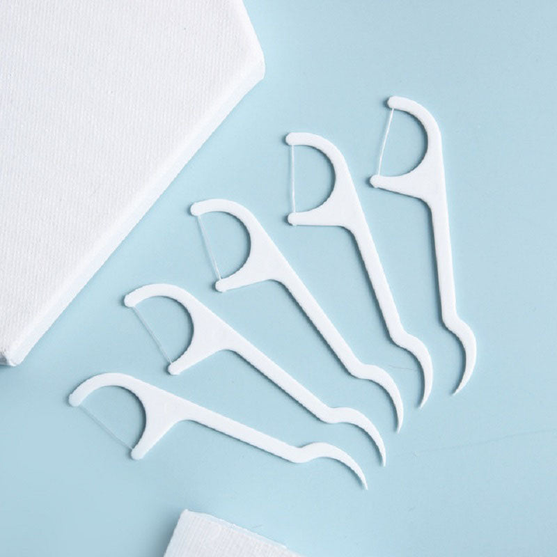 Strong and Thin Thread Dental floss pick packed