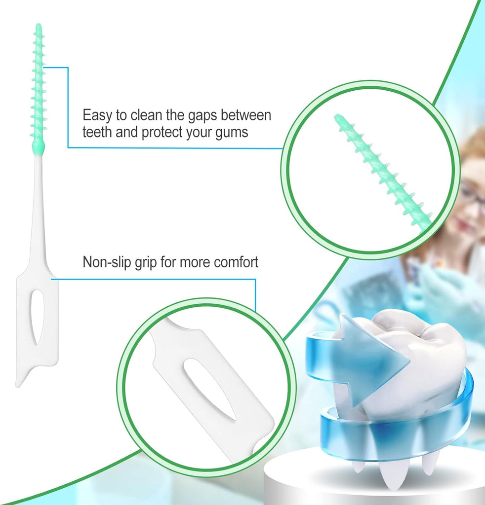 Silicone Interdental Brushes Super Soft Toothpicks Oral Tools Interdental Brush Dental Interdental Brush Toothpick