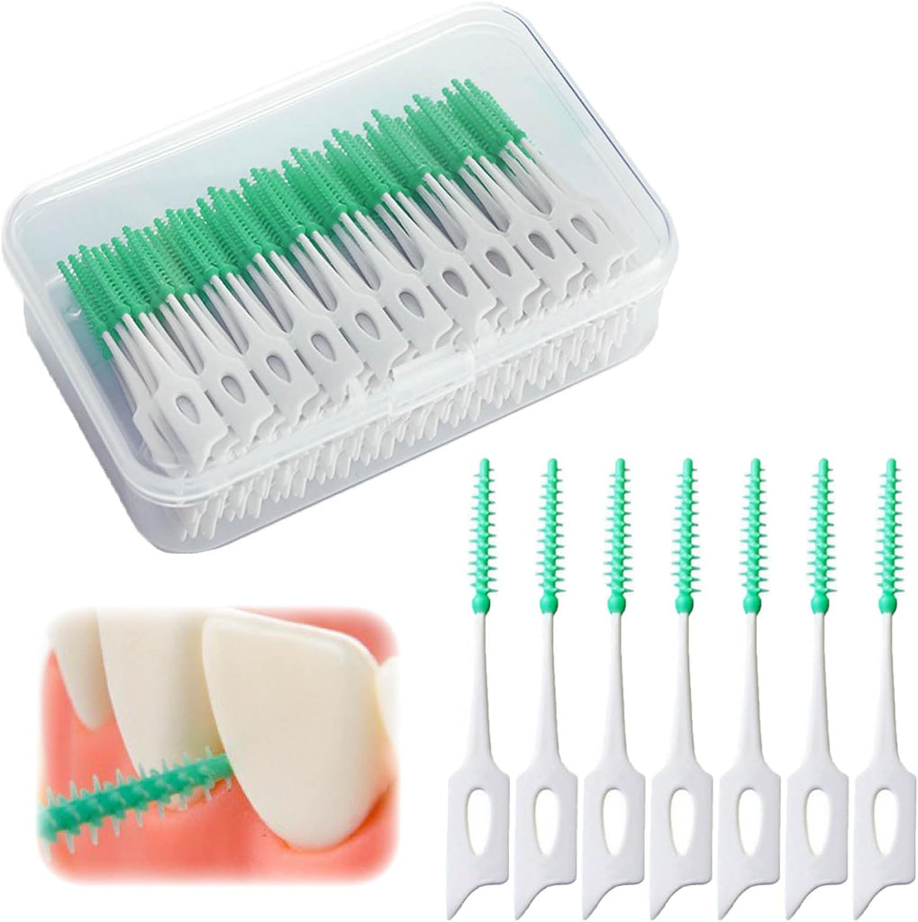 Silicone Interdental Brushes Super Soft Toothpicks Oral Tools Interdental Brush Dental Interdental Brush Toothpick