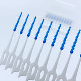 Silicone Interdental Brushes Super Soft Toothpicks Oral Tools Interdental Brush Dental Interdental Brush Toothpick