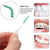 Silicone Interdental Brushes Super Soft Toothpicks Oral Tools Interdental Brush Dental Interdental Brush Toothpick