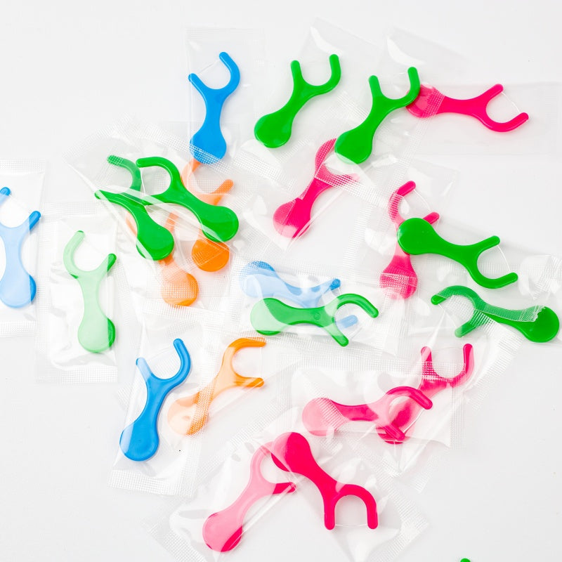 Colored Cute Kids Dental Floss Picks