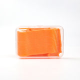 Custom Bulk Colored Plastic Toothpick Plackers Micro Mint Dental Floss Pick Stick for Teeth Cleaning