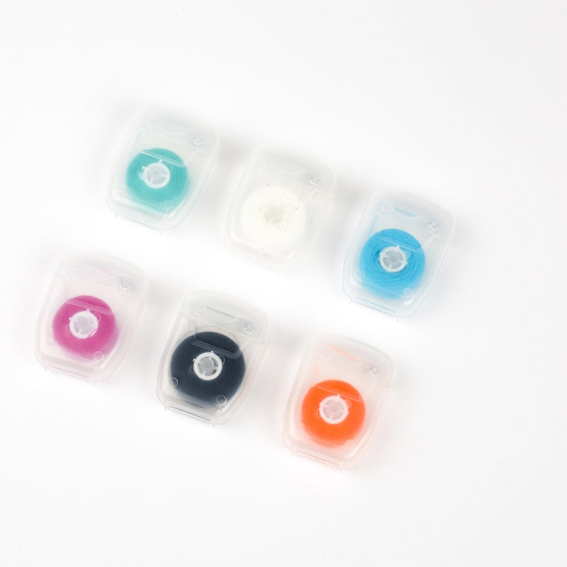 Custom - Made Colored Polyester Dental Floss Rolls