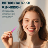 OEM LOGO Pencil Interdental Brush Oral Care Interdental Brush Orthodontic Special Interdental Brush Oral Cleaning Tool