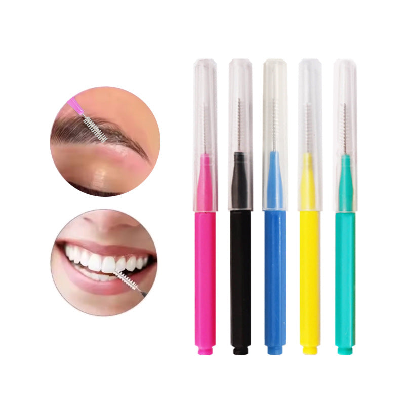 OEM LOGO Pencil Interdental Brush Oral Care Interdental Brush Orthodontic Special Interdental Brush Oral Cleaning Tool