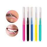 OEM LOGO Pencil Interdental Brush Oral Care Interdental Brush Orthodontic Special Interdental Brush Oral Cleaning Tool