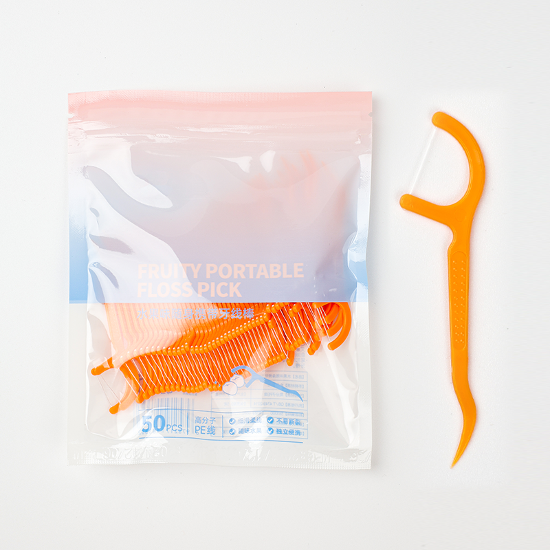 Fruit - Flavored Bagged Dental Floss Picks