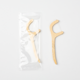 Bamboo-Wooden Dental Floss Picks