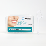 30-Piece Portable Dental Floss Case