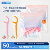 Fruit - Flavored Bagged Dental Floss Picks