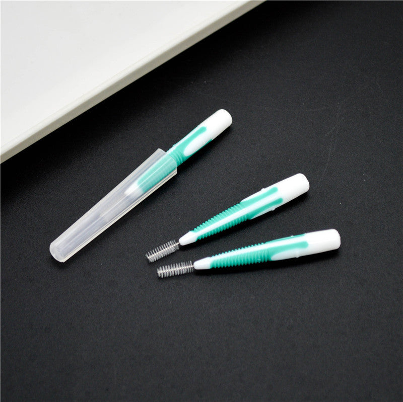 Hot Sale OEM Eco Dental Pick Toothpick Oral Clean Interdental Brushes