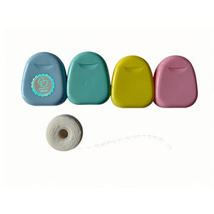 Expanding dental floss