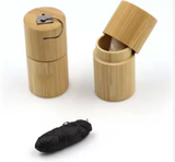 Biodegradable Whosale Factory Bamboo Charcoal Tube Container Eco Friendly  Roll Dental Floss