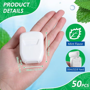 Dental floss roll -  charcoal thread