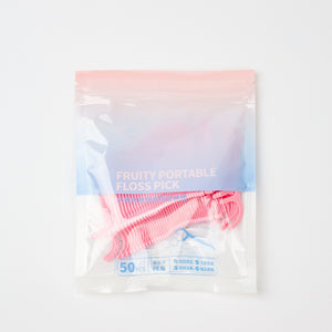 Fruit - Flavored Bagged Dental Floss Picks