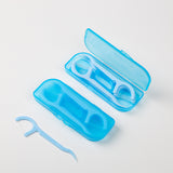 10 Piece Portable Dental Floss Case（Blue/Pink）