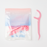 Fruit - Flavored Bagged Dental Floss Picks