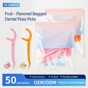 Fruit - Flavored Bagged Dental Floss Picks