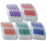 12 PCS Silicone Interdental Brush Dental Floss Nylon Bristle Interdental Brush for Teeth Cleaning No Reviews yet